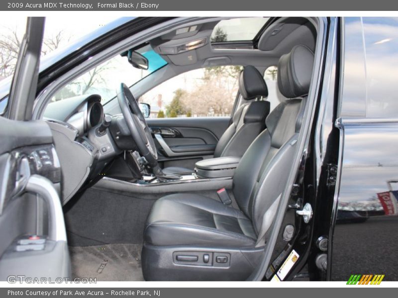 Formal Black / Ebony 2009 Acura MDX Technology