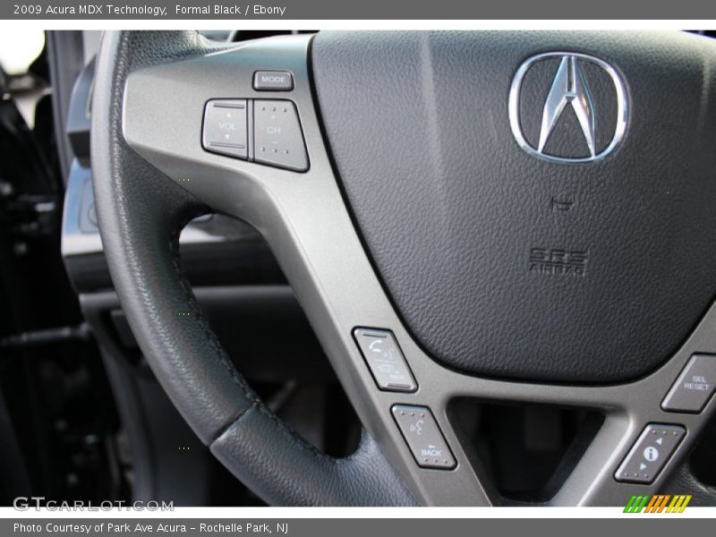 Formal Black / Ebony 2009 Acura MDX Technology