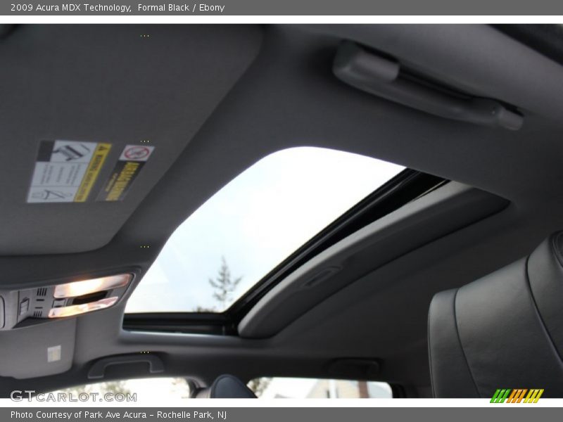 Formal Black / Ebony 2009 Acura MDX Technology