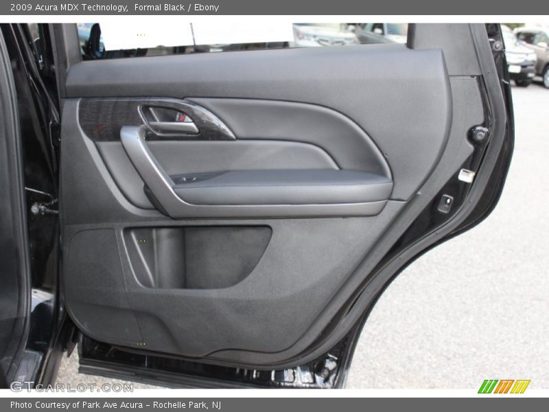 Formal Black / Ebony 2009 Acura MDX Technology