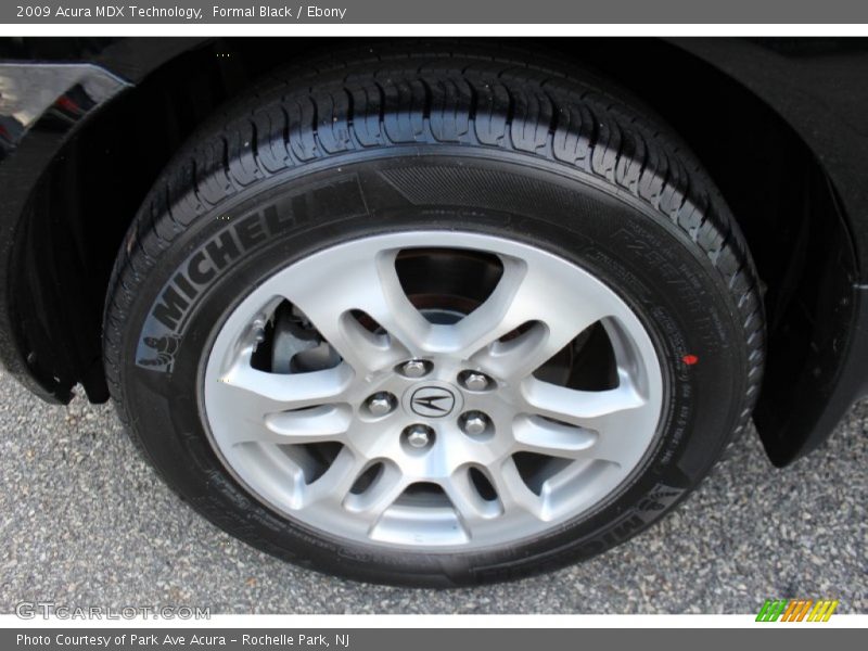 Formal Black / Ebony 2009 Acura MDX Technology
