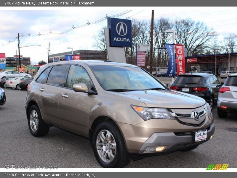 Desert Rock Metallic / Parchment 2007 Acura MDX