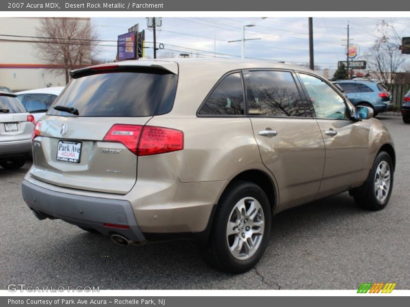 Desert Rock Metallic / Parchment 2007 Acura MDX