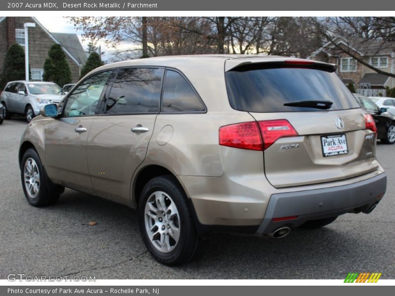 Desert Rock Metallic / Parchment 2007 Acura MDX