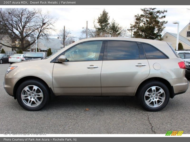 Desert Rock Metallic / Parchment 2007 Acura MDX