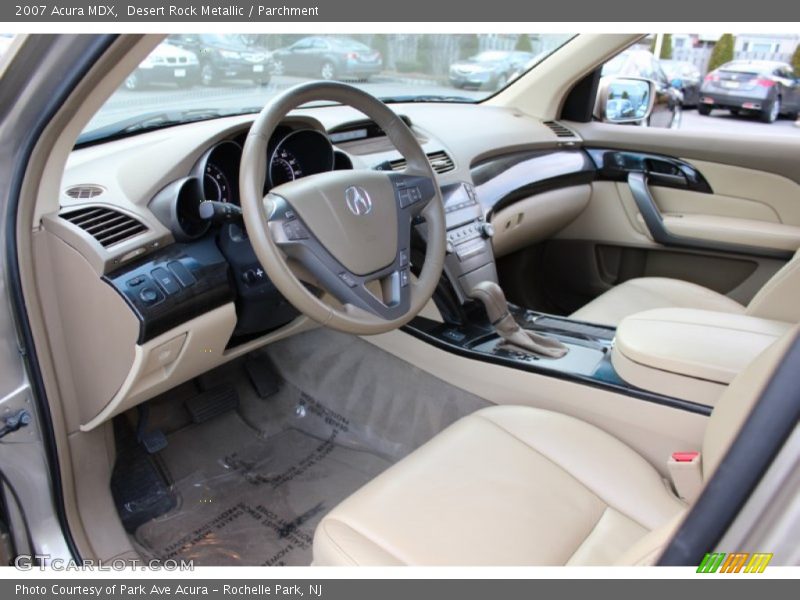 Desert Rock Metallic / Parchment 2007 Acura MDX
