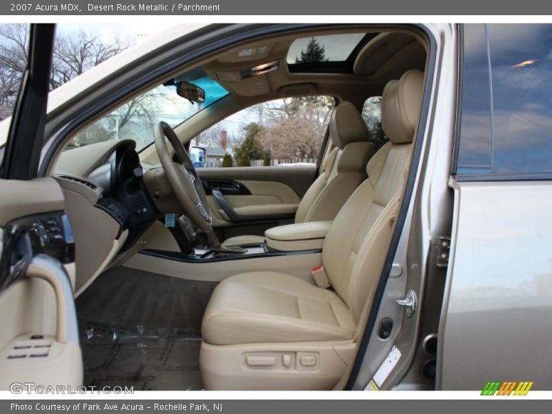 Desert Rock Metallic / Parchment 2007 Acura MDX
