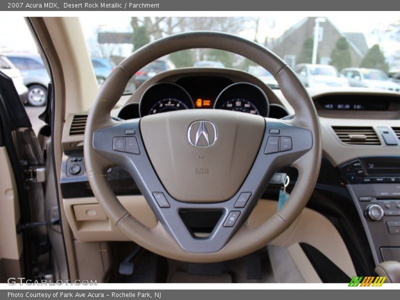 Desert Rock Metallic / Parchment 2007 Acura MDX