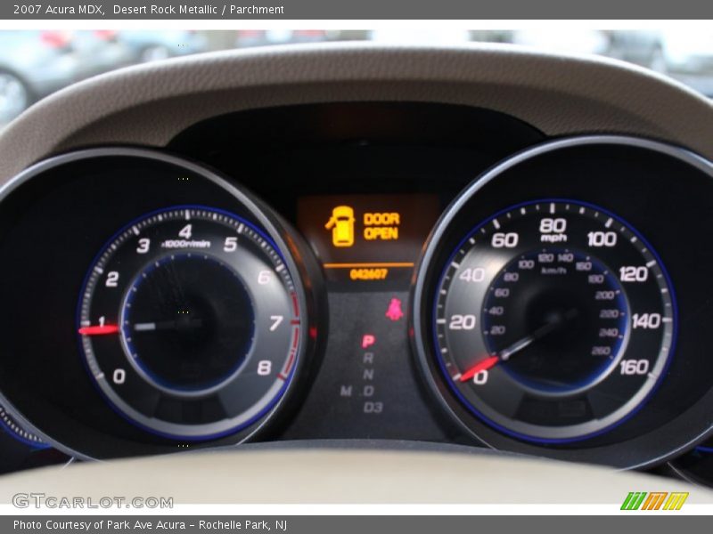Desert Rock Metallic / Parchment 2007 Acura MDX