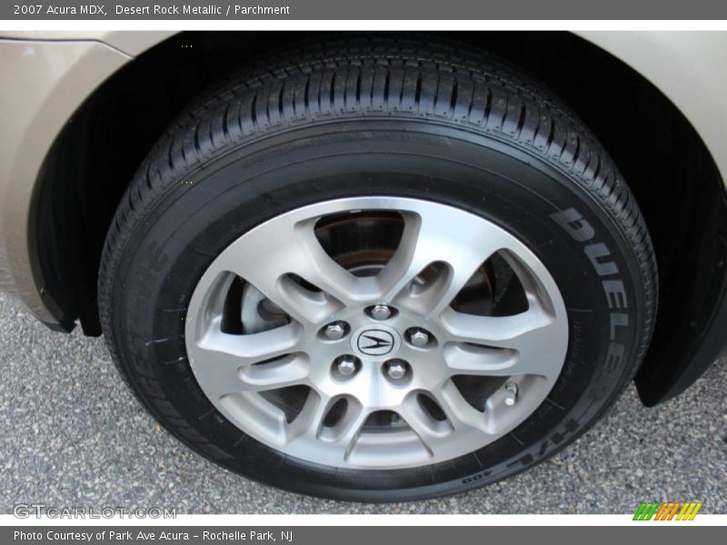 Desert Rock Metallic / Parchment 2007 Acura MDX