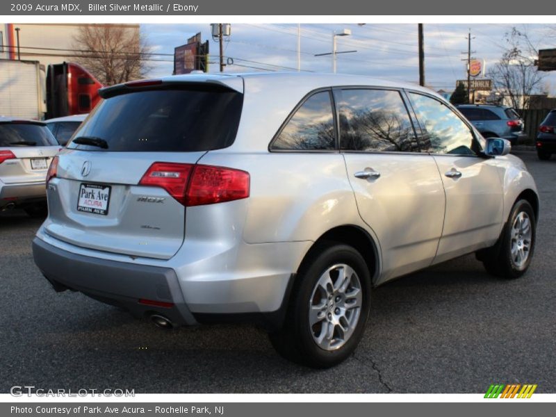 Billet Silver Metallic / Ebony 2009 Acura MDX