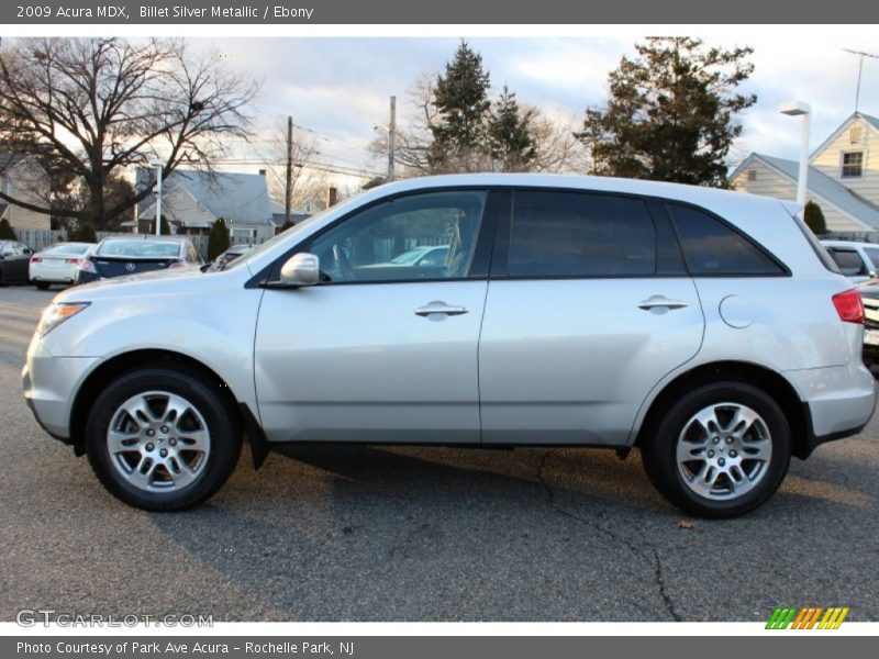 Billet Silver Metallic / Ebony 2009 Acura MDX