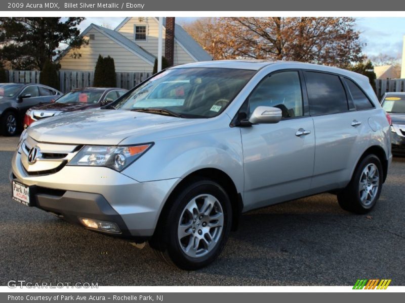 Billet Silver Metallic / Ebony 2009 Acura MDX