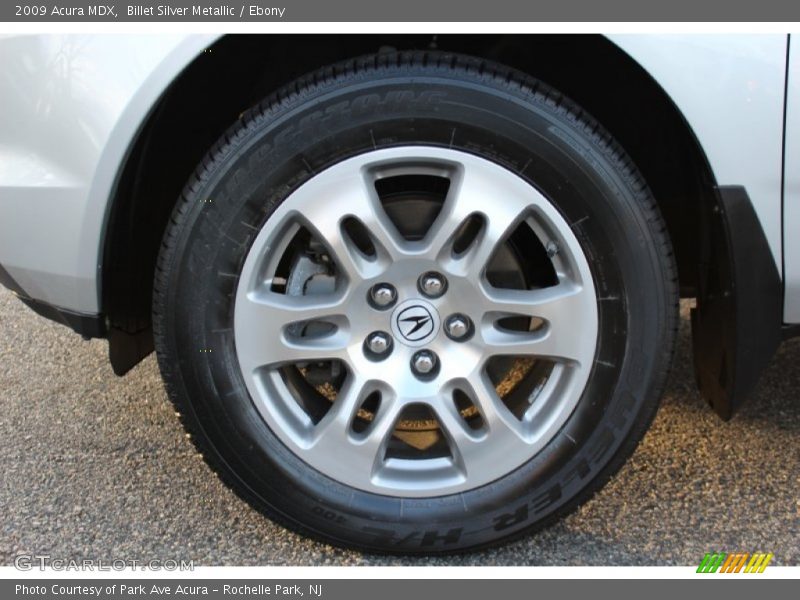 Billet Silver Metallic / Ebony 2009 Acura MDX