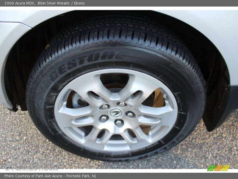 Billet Silver Metallic / Ebony 2009 Acura MDX