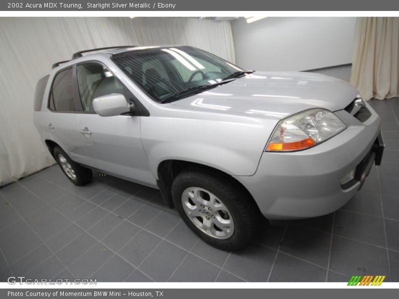 Starlight Silver Metallic / Ebony 2002 Acura MDX Touring