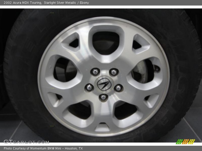 Starlight Silver Metallic / Ebony 2002 Acura MDX Touring