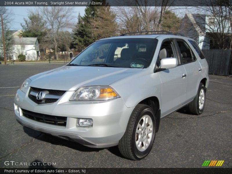 Starlight Silver Metallic / Ebony 2004 Acura MDX Touring