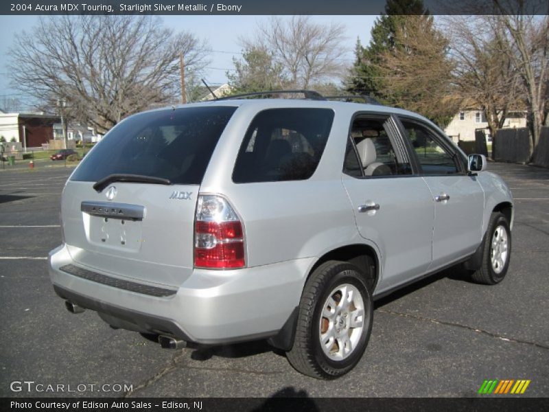 Starlight Silver Metallic / Ebony 2004 Acura MDX Touring