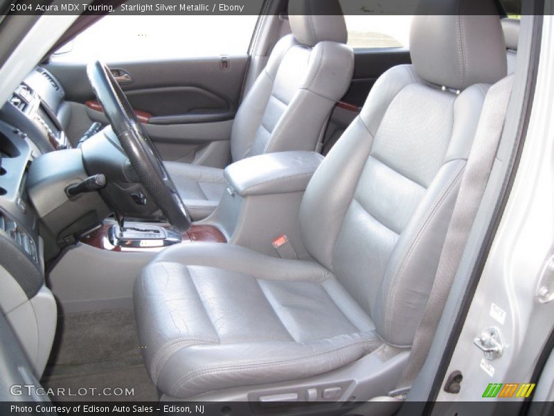 Starlight Silver Metallic / Ebony 2004 Acura MDX Touring