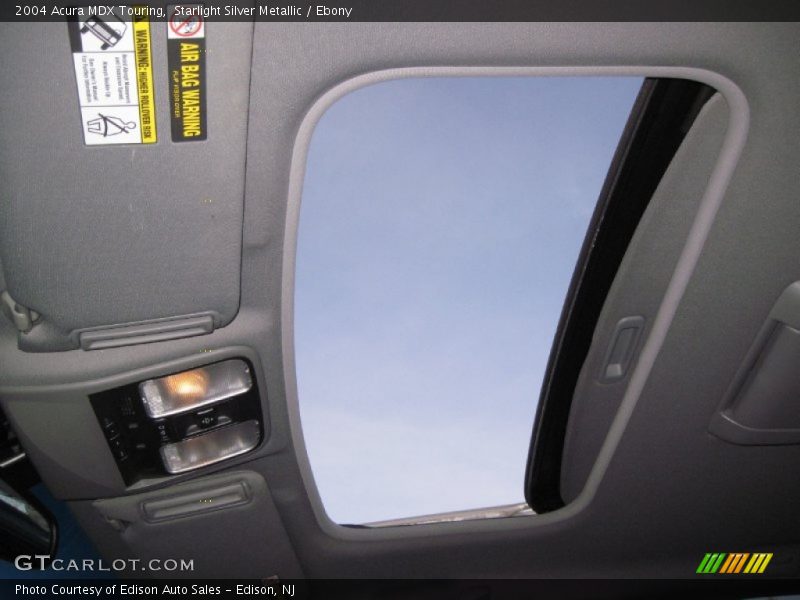 Starlight Silver Metallic / Ebony 2004 Acura MDX Touring