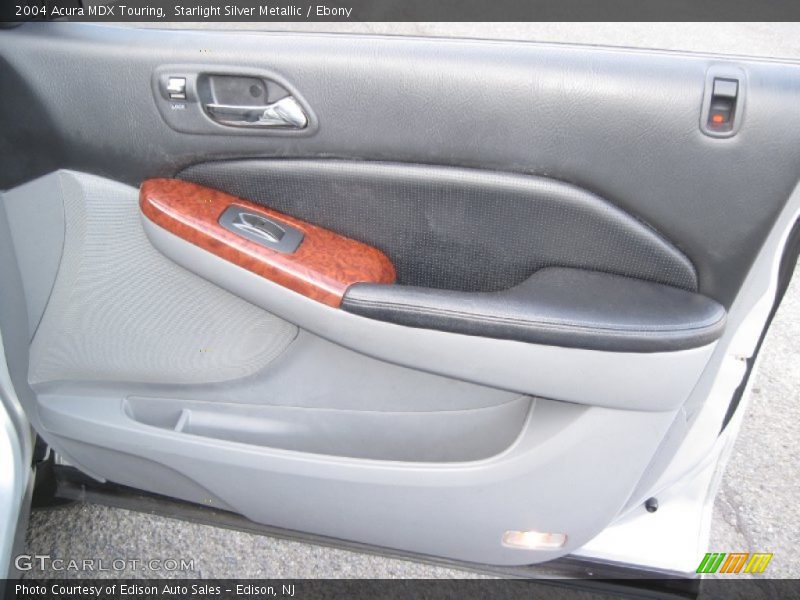 Starlight Silver Metallic / Ebony 2004 Acura MDX Touring