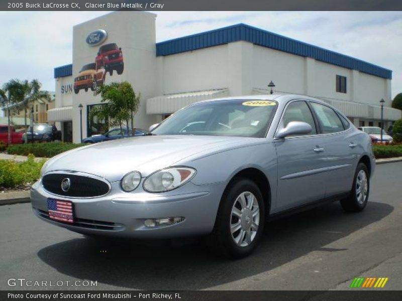 Glacier Blue Metallic / Gray 2005 Buick LaCrosse CX