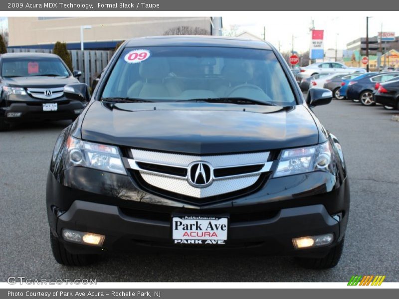 Formal Black / Taupe 2009 Acura MDX Technology