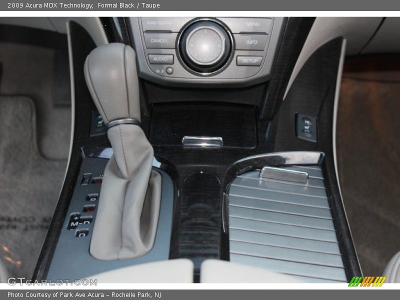 Formal Black / Taupe 2009 Acura MDX Technology