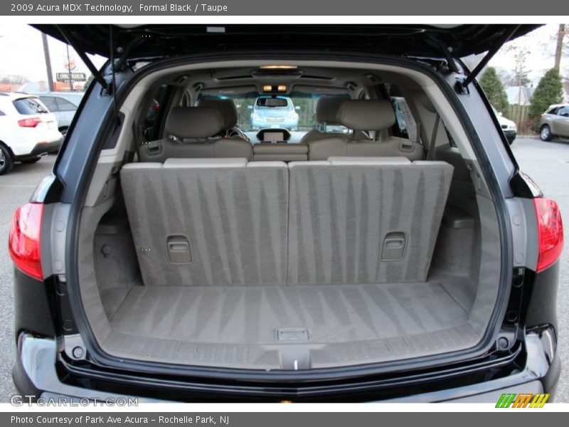 Formal Black / Taupe 2009 Acura MDX Technology