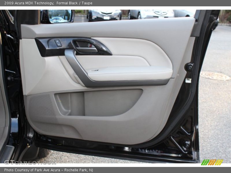 Formal Black / Taupe 2009 Acura MDX Technology