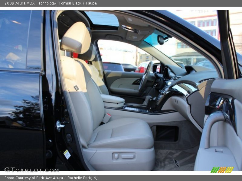 Formal Black / Taupe 2009 Acura MDX Technology