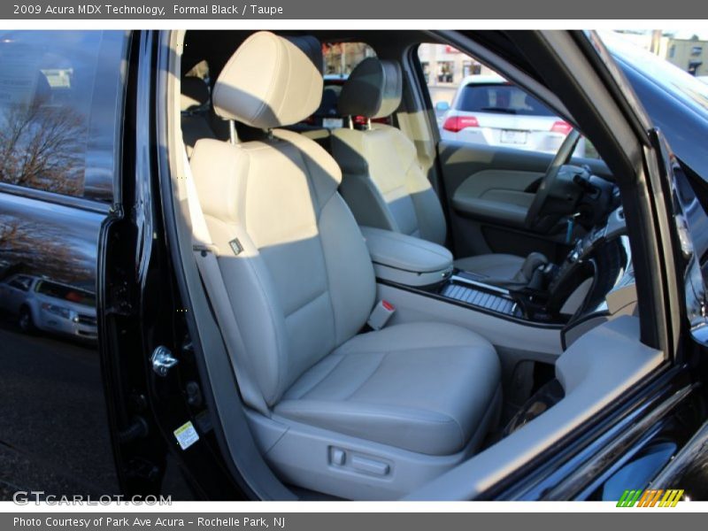 Formal Black / Taupe 2009 Acura MDX Technology