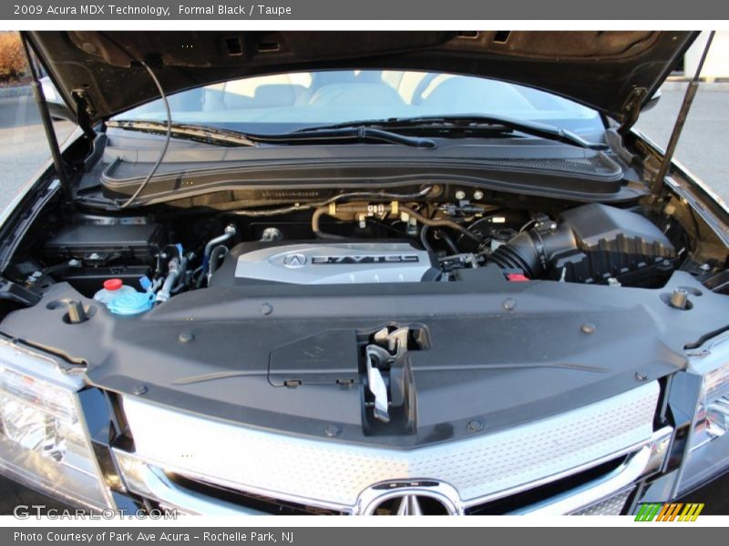 Formal Black / Taupe 2009 Acura MDX Technology