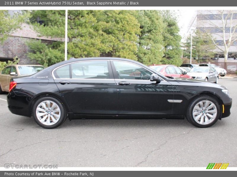  2011 7 Series ActiveHybrid 750Li Sedan Black Sapphire Metallic