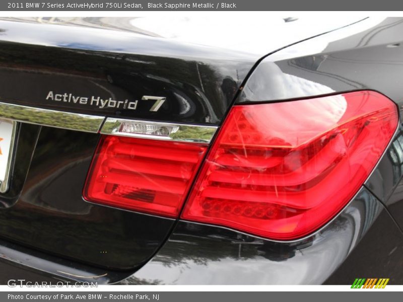 ActiveHybrid 7 badge - 2011 BMW 7 Series ActiveHybrid 750Li Sedan