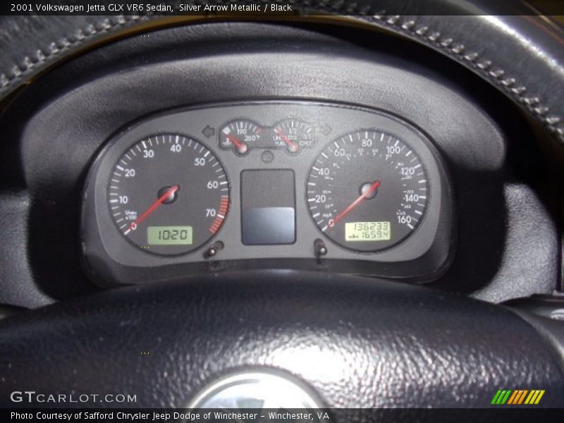  2001 Jetta GLX VR6 Sedan GLX VR6 Sedan Gauges