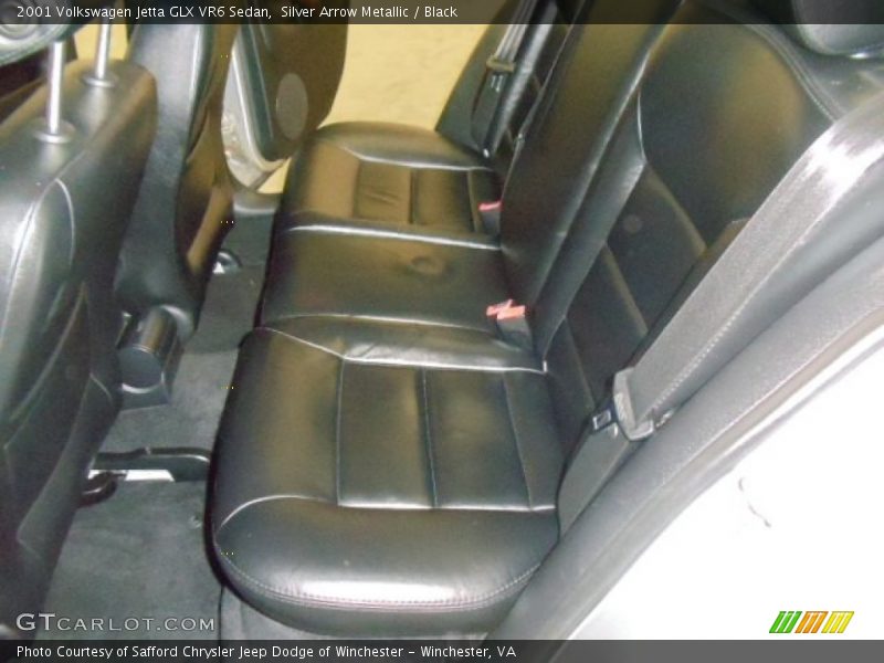 Silver Arrow Metallic / Black 2001 Volkswagen Jetta GLX VR6 Sedan