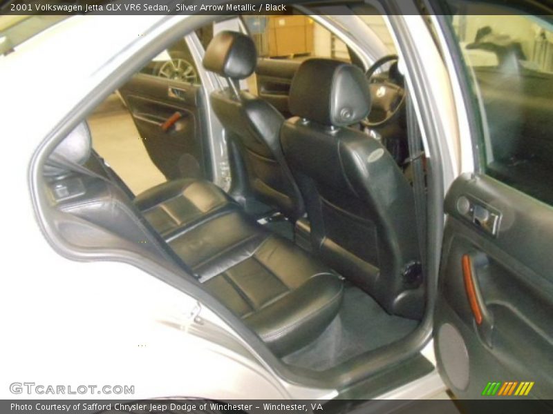 Silver Arrow Metallic / Black 2001 Volkswagen Jetta GLX VR6 Sedan