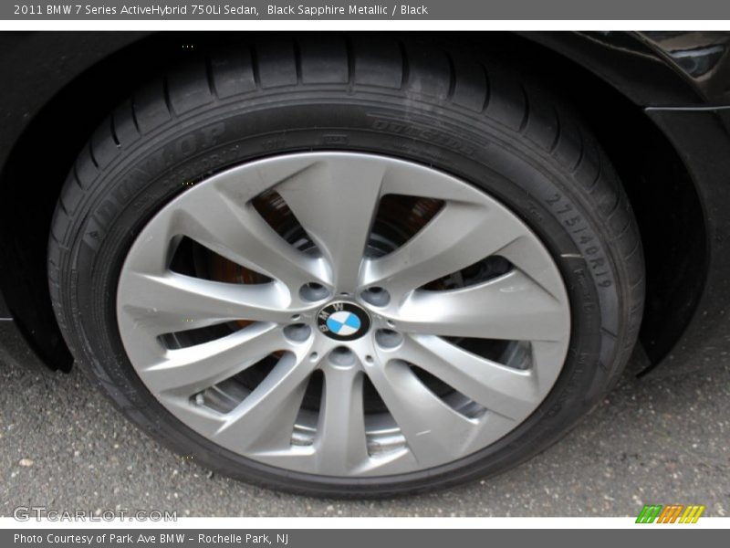  2011 7 Series ActiveHybrid 750Li Sedan Wheel