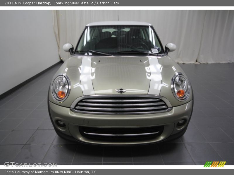 Sparkling Silver Metallic / Carbon Black 2011 Mini Cooper Hardtop