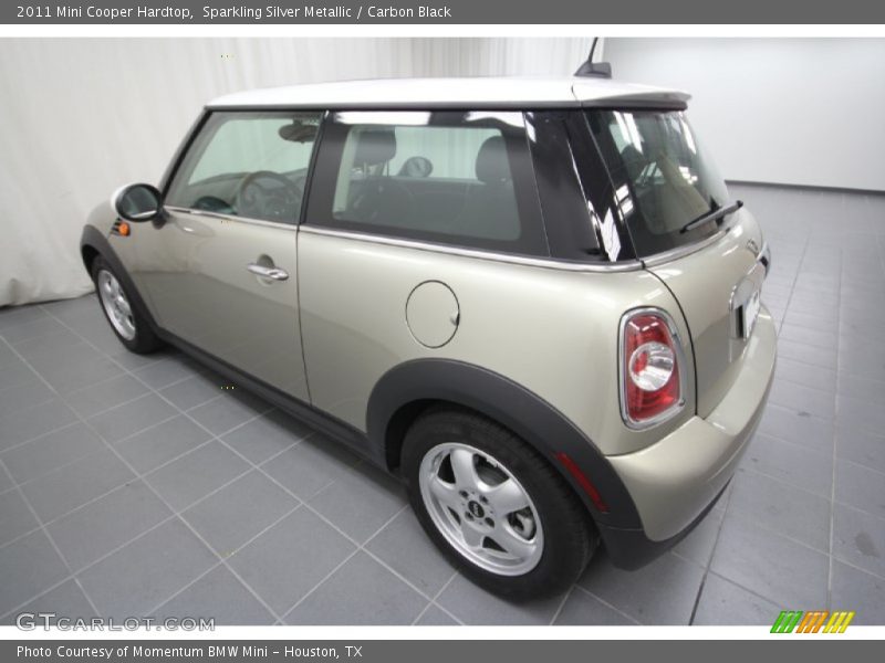 Sparkling Silver Metallic / Carbon Black 2011 Mini Cooper Hardtop