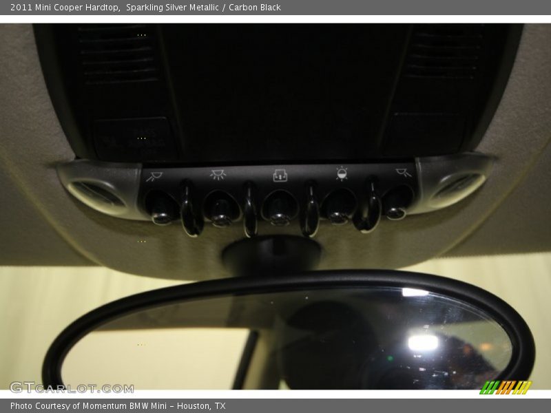 Sparkling Silver Metallic / Carbon Black 2011 Mini Cooper Hardtop