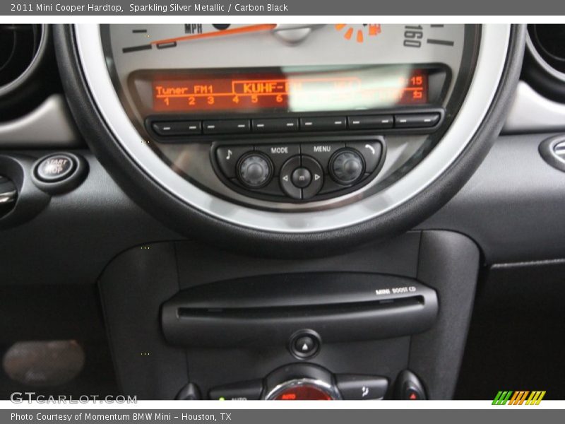 Sparkling Silver Metallic / Carbon Black 2011 Mini Cooper Hardtop