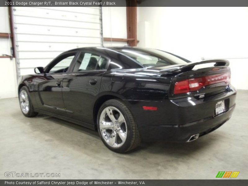 Brilliant Black Crystal Pearl / Black 2011 Dodge Charger R/T