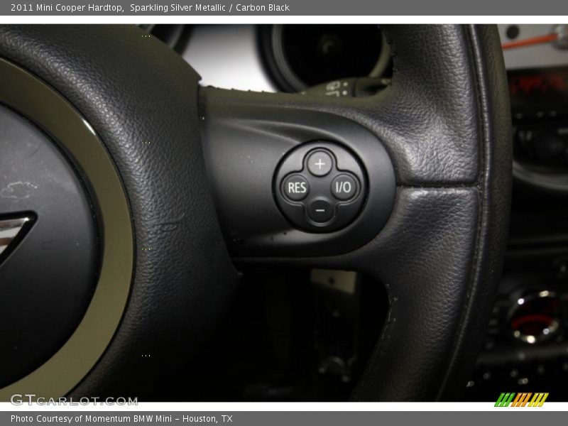 Sparkling Silver Metallic / Carbon Black 2011 Mini Cooper Hardtop