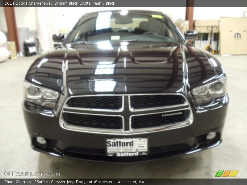 Brilliant Black Crystal Pearl / Black 2011 Dodge Charger R/T