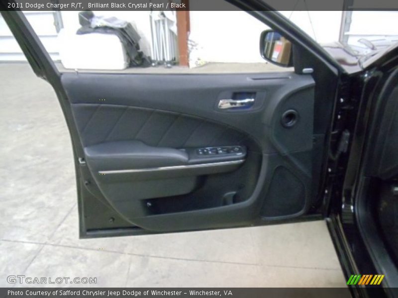 Brilliant Black Crystal Pearl / Black 2011 Dodge Charger R/T