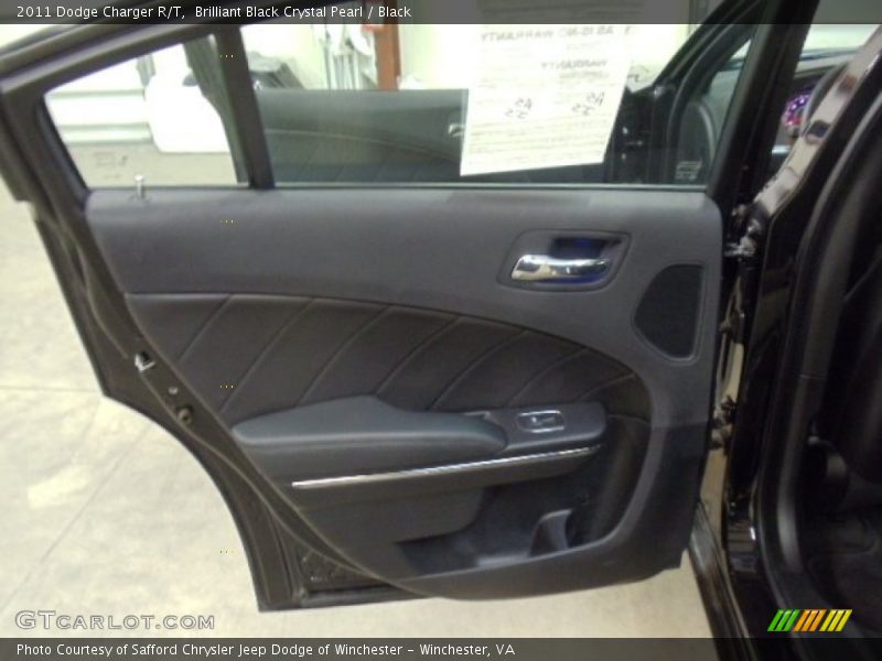 Brilliant Black Crystal Pearl / Black 2011 Dodge Charger R/T