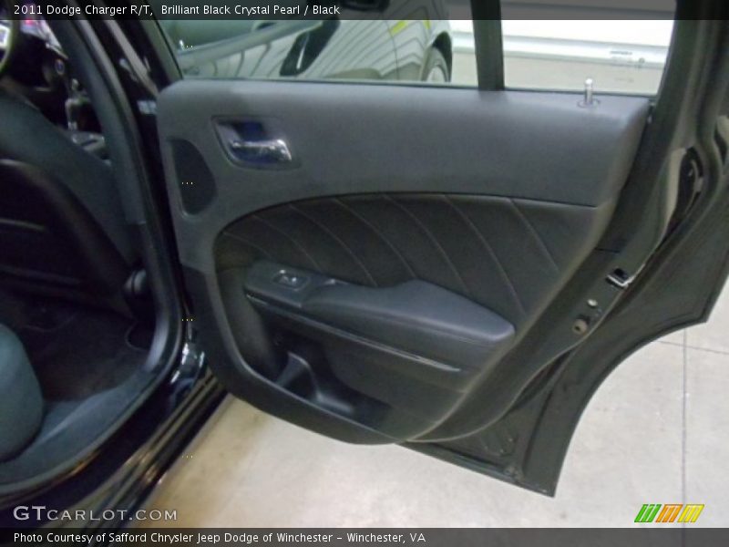 Brilliant Black Crystal Pearl / Black 2011 Dodge Charger R/T